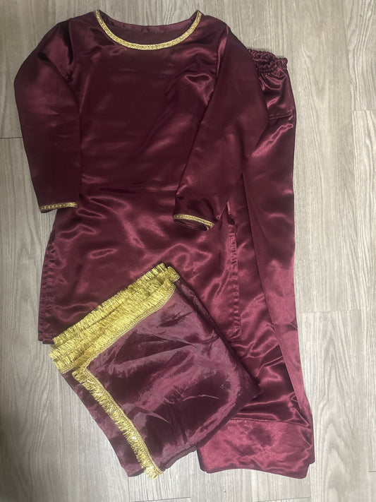 Farshi shalwar suit set.