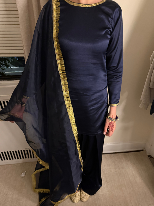 Farshi shalwar suit set.